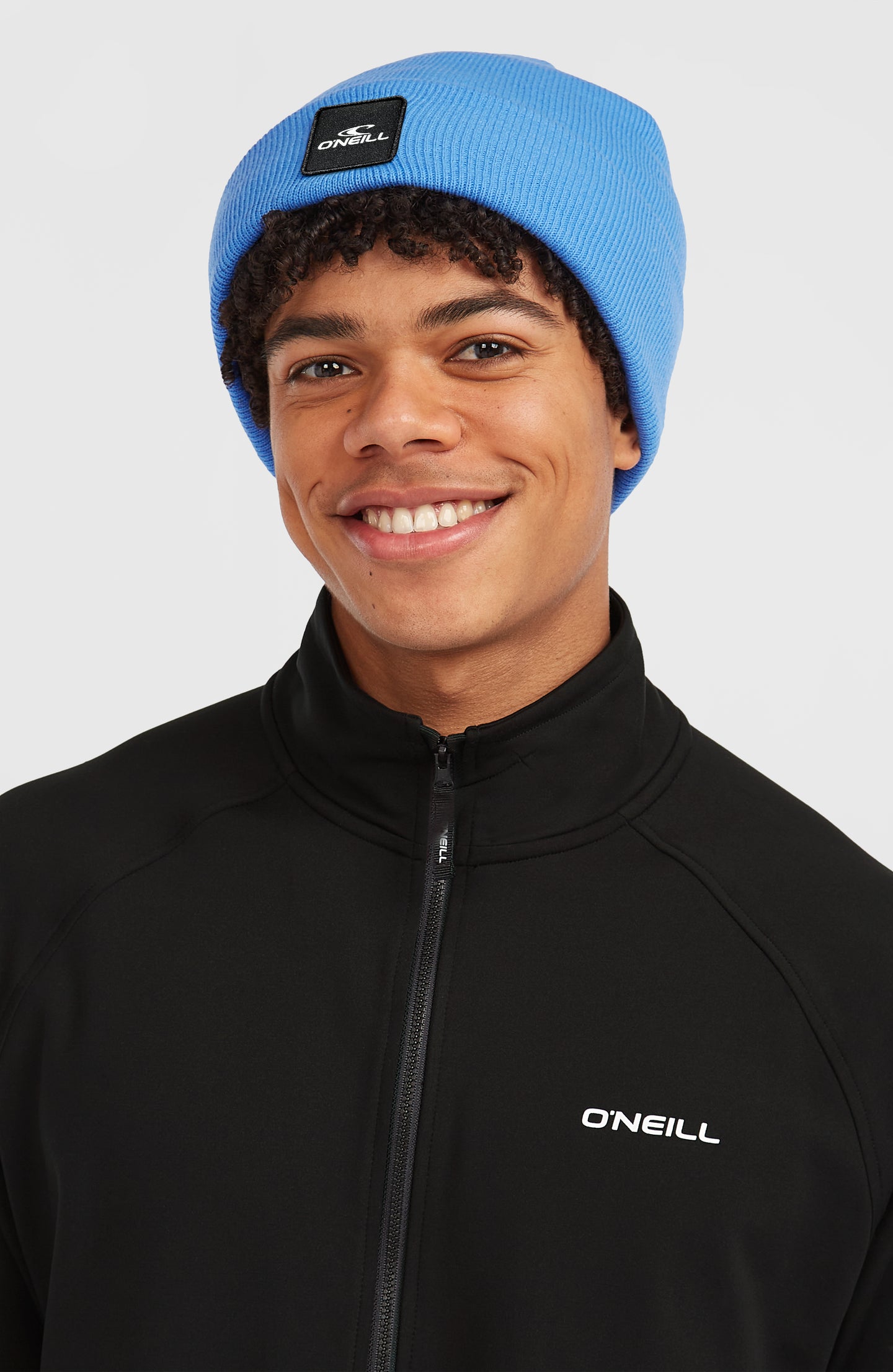 Snow Beanie - Blue Poppy