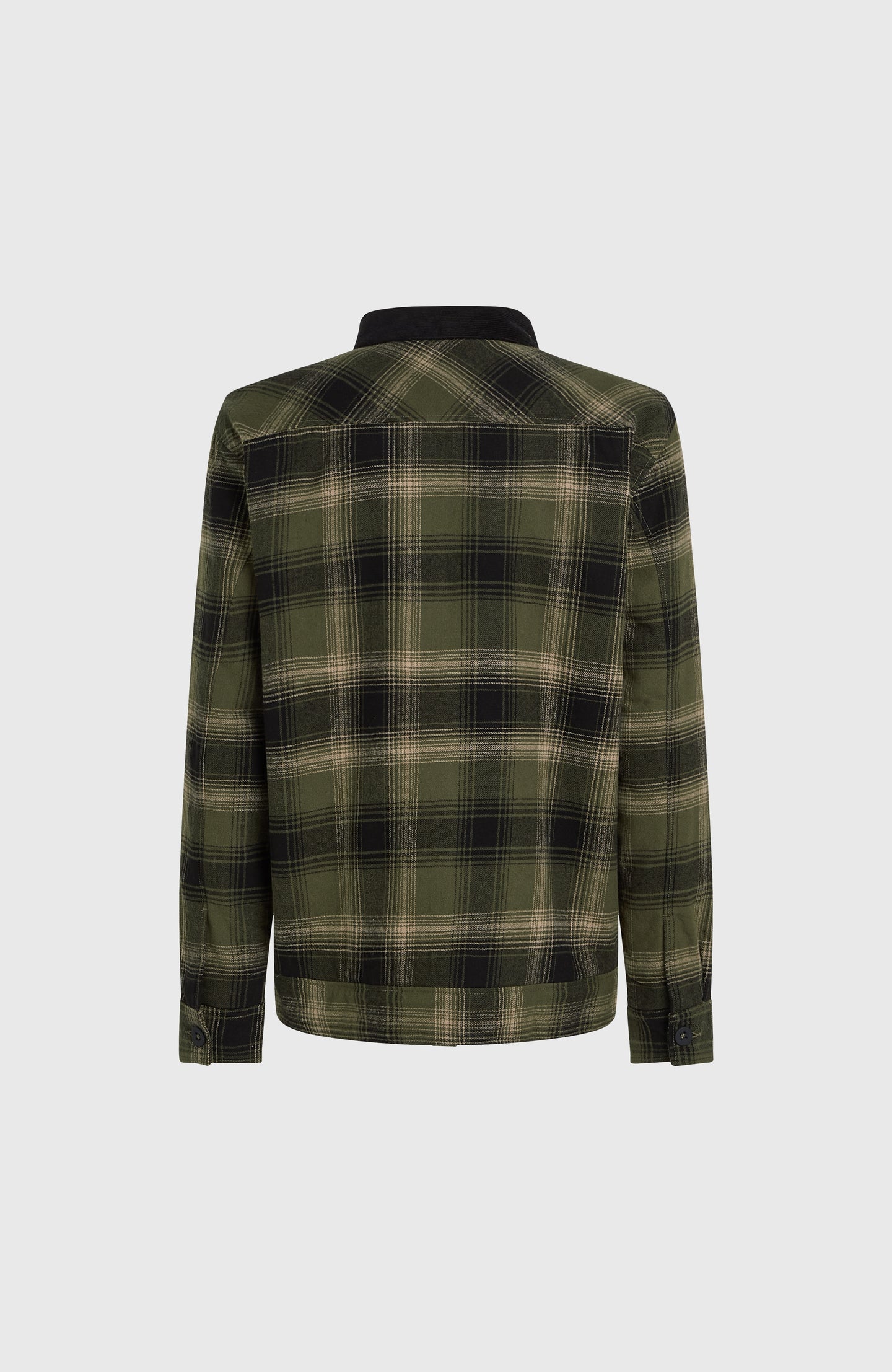 O'Neill Fleece Lined Jacket - Green Check Small