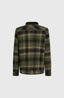 O'Neill Fleece Lined Jacket - Green Check Small
