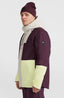 O'Riginals Hybrid Jacket - Aubergine Colour Block