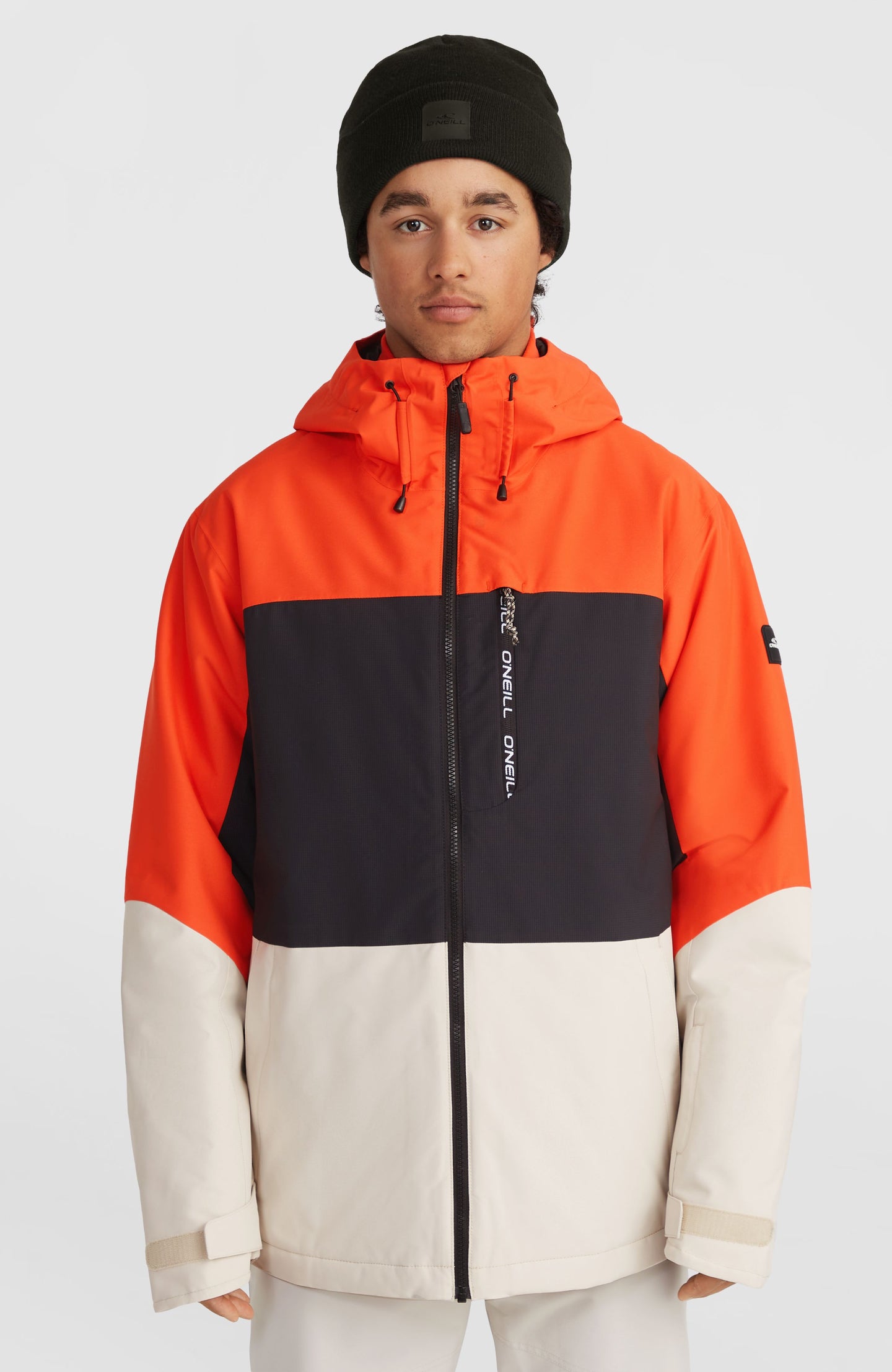 Carbonite Snow Jacket - Paprika Flame Colour Block