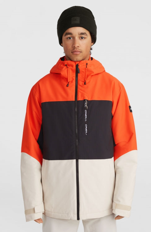 Carbonite Snow Jacket - Paprika Flame Colour Block