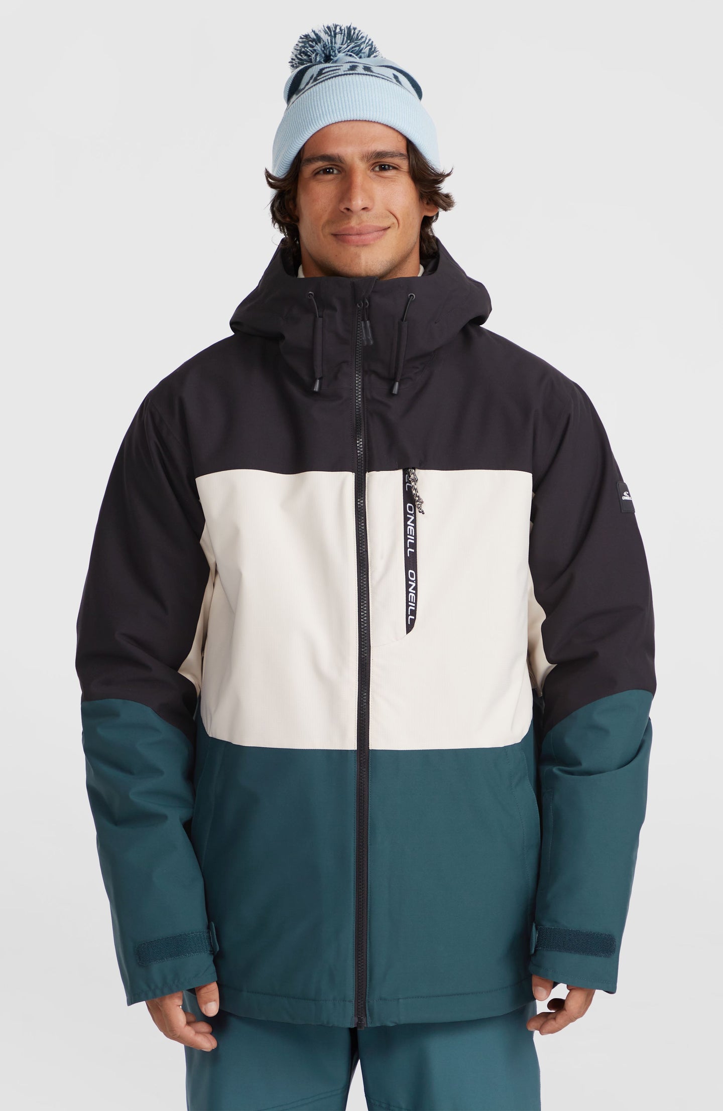 Carbonite Snow Jacket - Alma Steel Colour Block