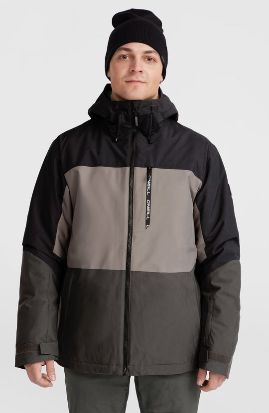 Carbonite Snow Jacket - Black Out Colour Block