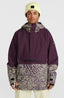 O'Riginals Anorak Snow Jacket - Dark Purple Sketcheritage