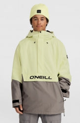 O'Riginals Anorak Snow Jacket - Lime Wash Colour Block