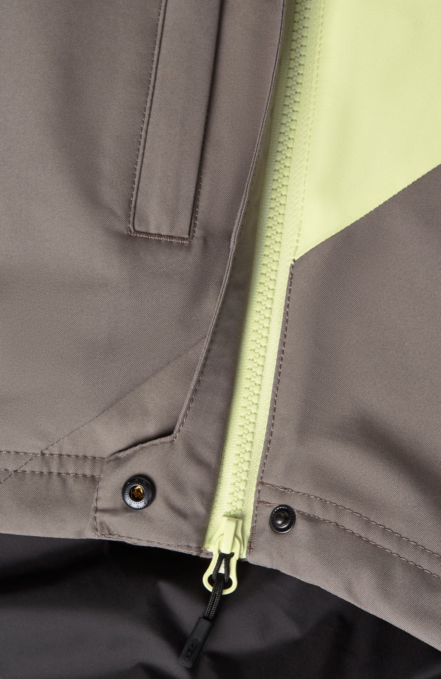 O'Riginals Anorak Snow Jacket - Lime Wash Colour Block