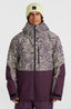 O'Riginals Block Snow Jacket - Dark Purple Sketcheritage