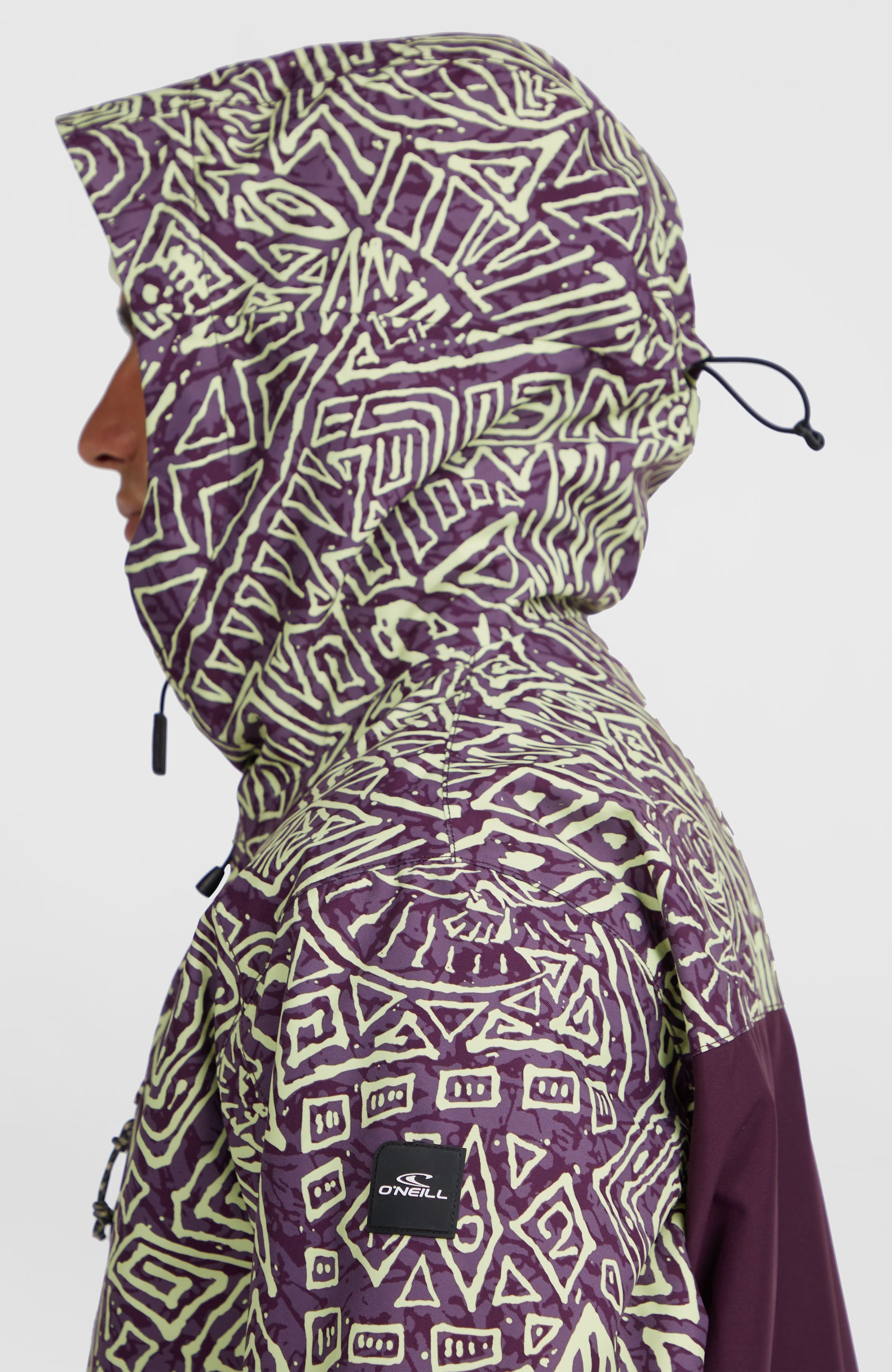 O'Riginals Block Snow Jacket - Dark Purple Sketcheritage