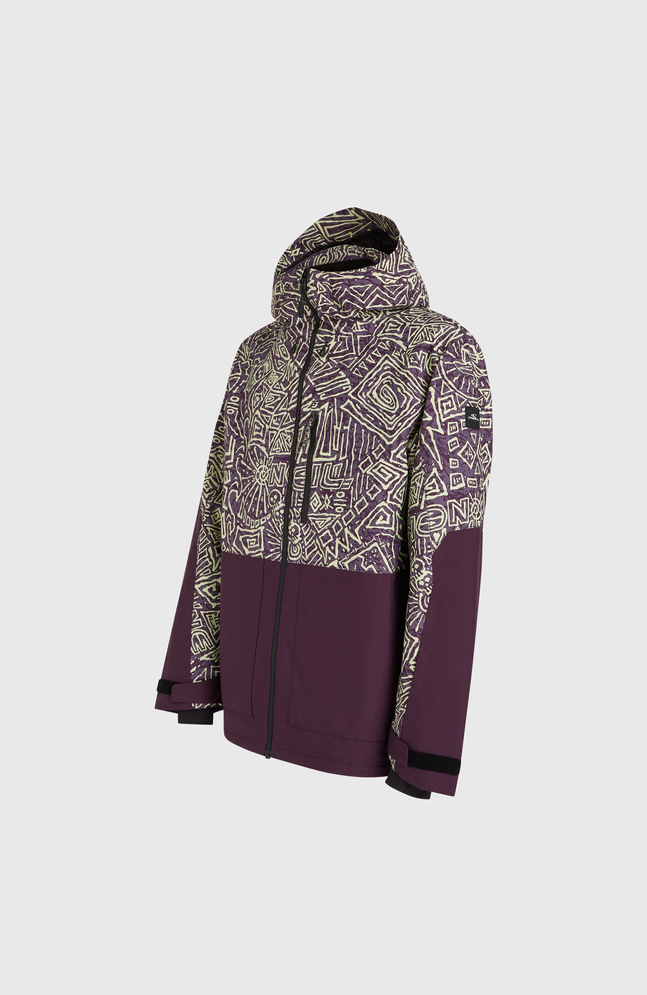O'Riginals Block Snow Jacket - Dark Purple Sketcheritage