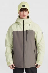 Hammer Plus Snow Jacket - Flint Stone Colour Block