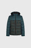 O'Riginals Puffer Jacket - Black Retro Ikat