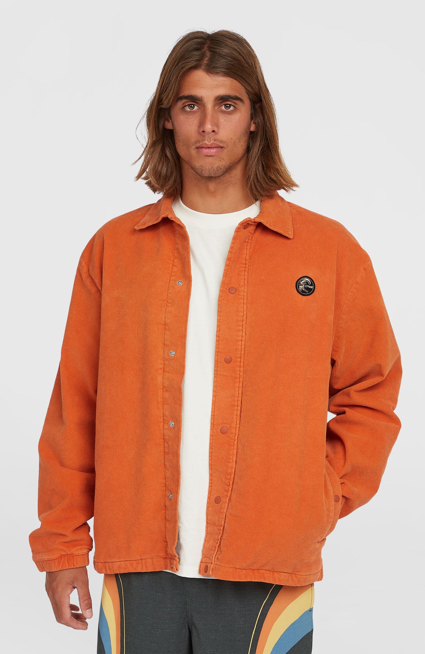 O'Neill Cord Coach Jacket - Cinnamon Stick