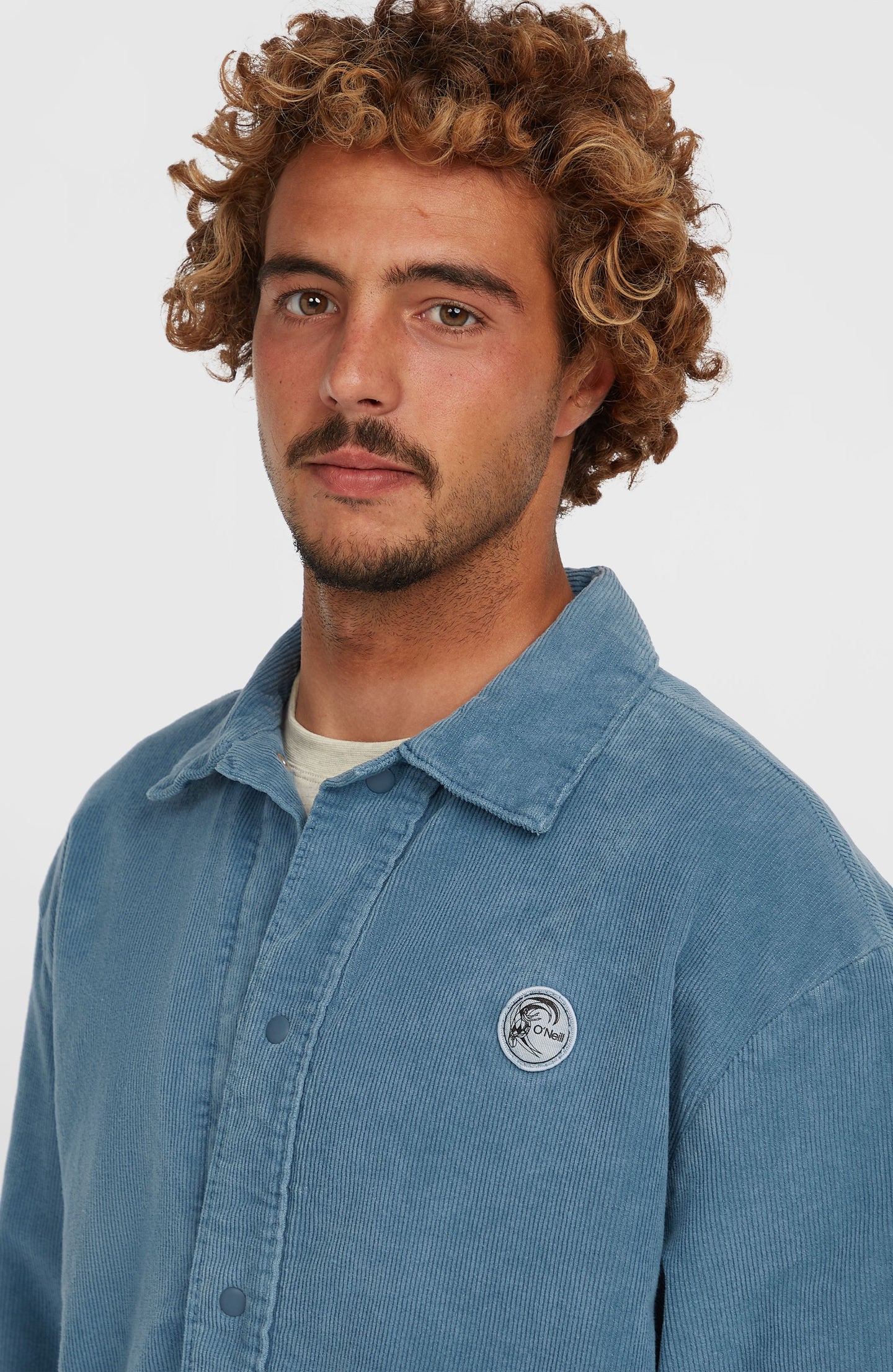 O'Neill Cord Coach Jacket - Copen Blue