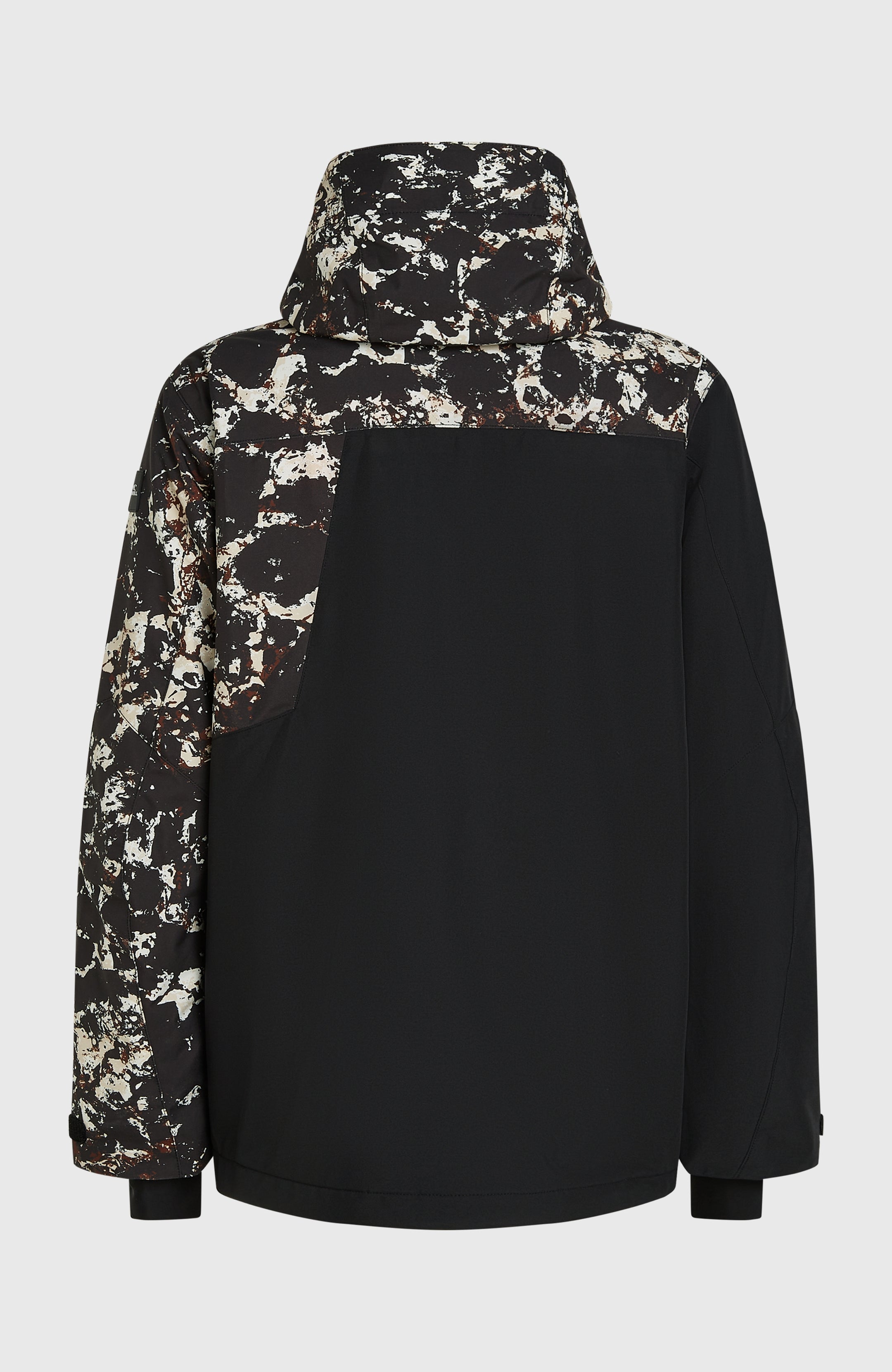 Fwc'Cruz Block Snow Jacket - Black/Beige Quarry