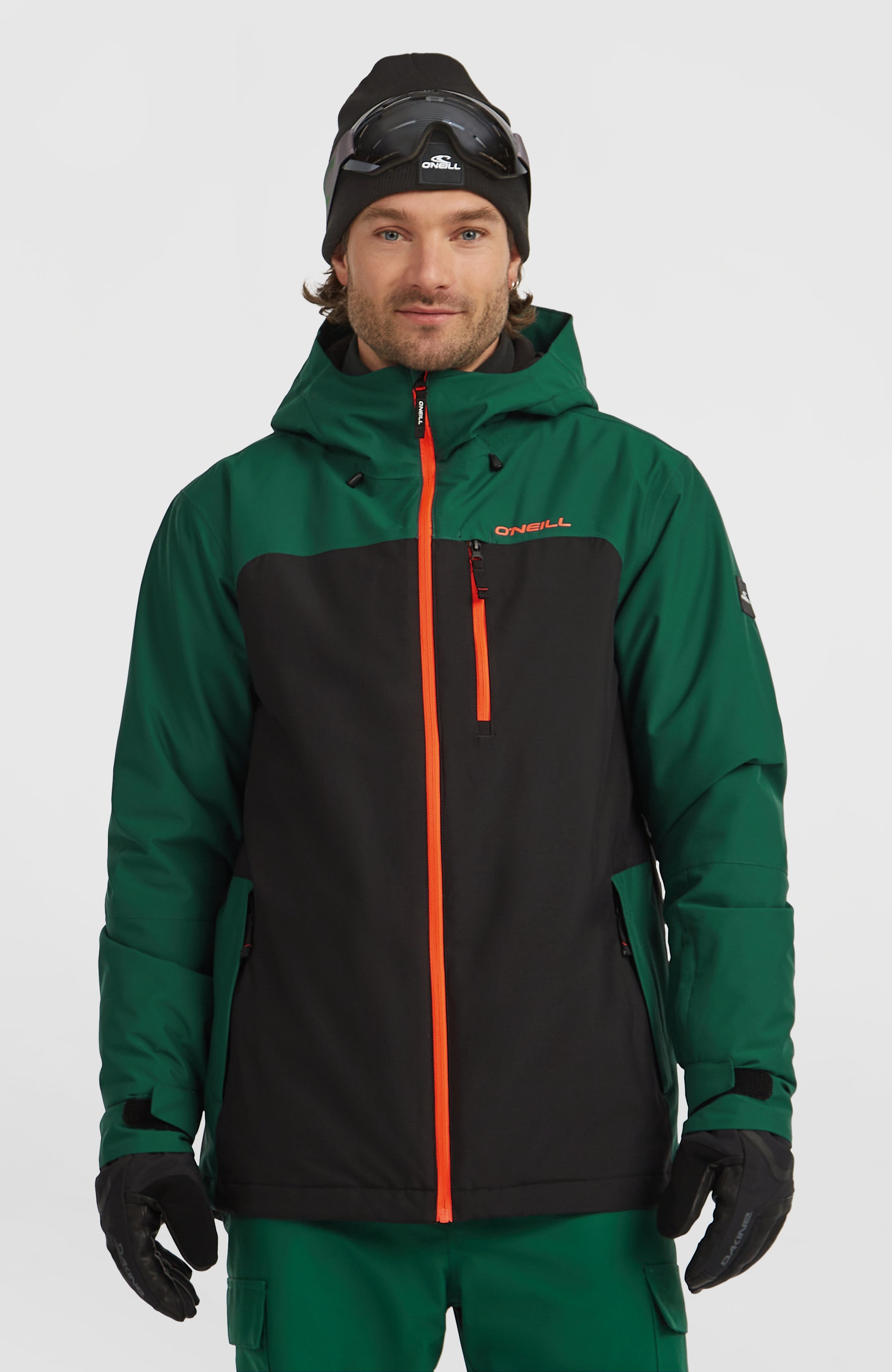 Fwc'Cruz Duo Snow Jacket - Emerald Envy Colour Block