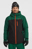 Fwc'Cruz Duo Snow Jacket - Emerald Envy Colour Block
