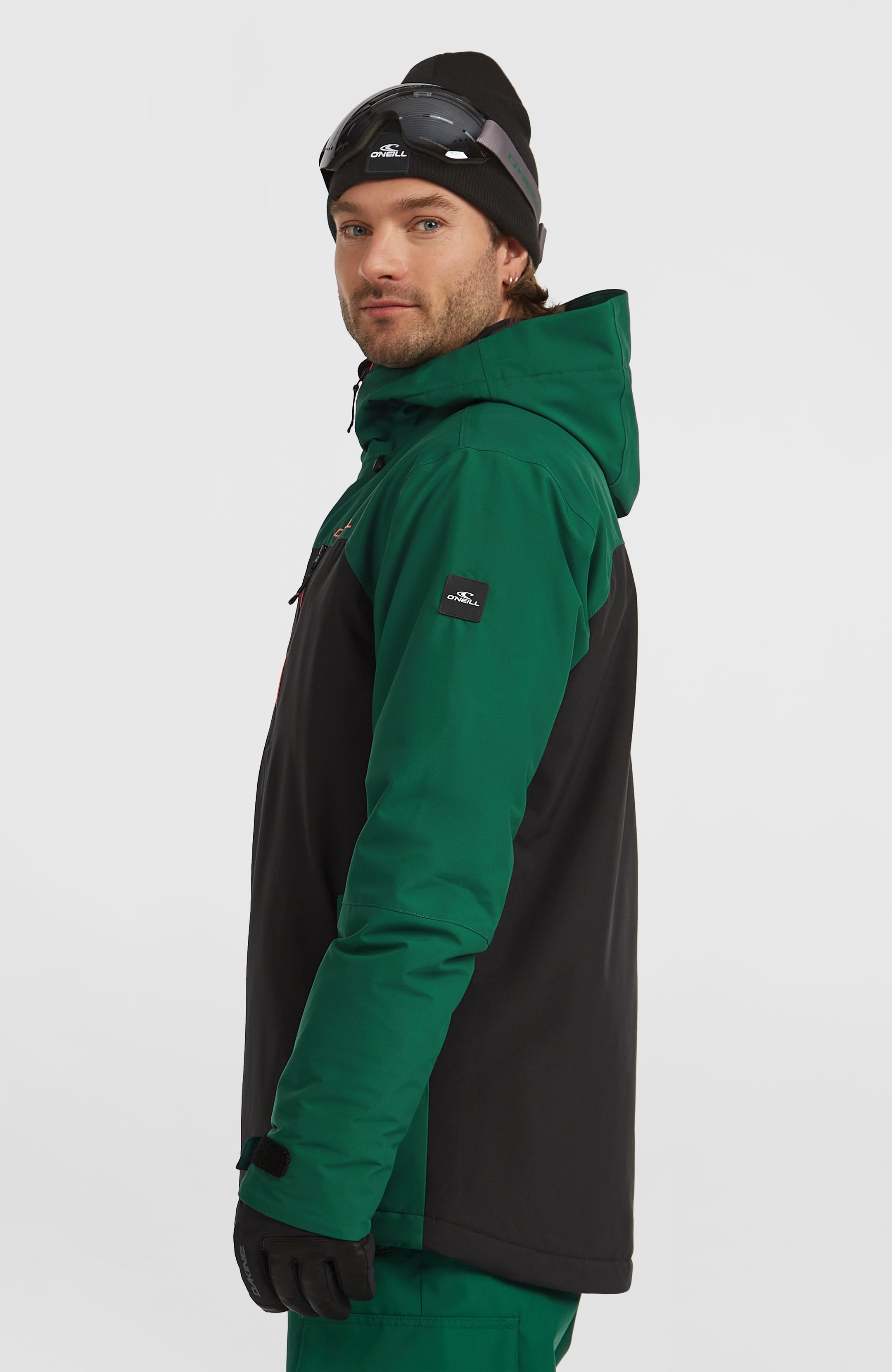 Fwc'Cruz Duo Snow Jacket - Emerald Envy Colour Block