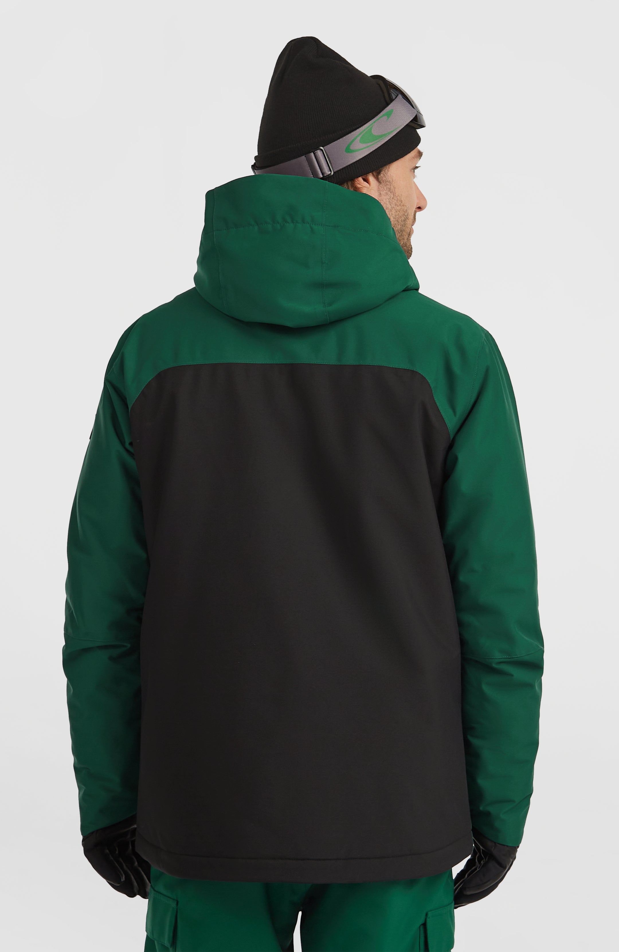 Fwc'Cruz Duo Snow Jacket - Emerald Envy Colour Block