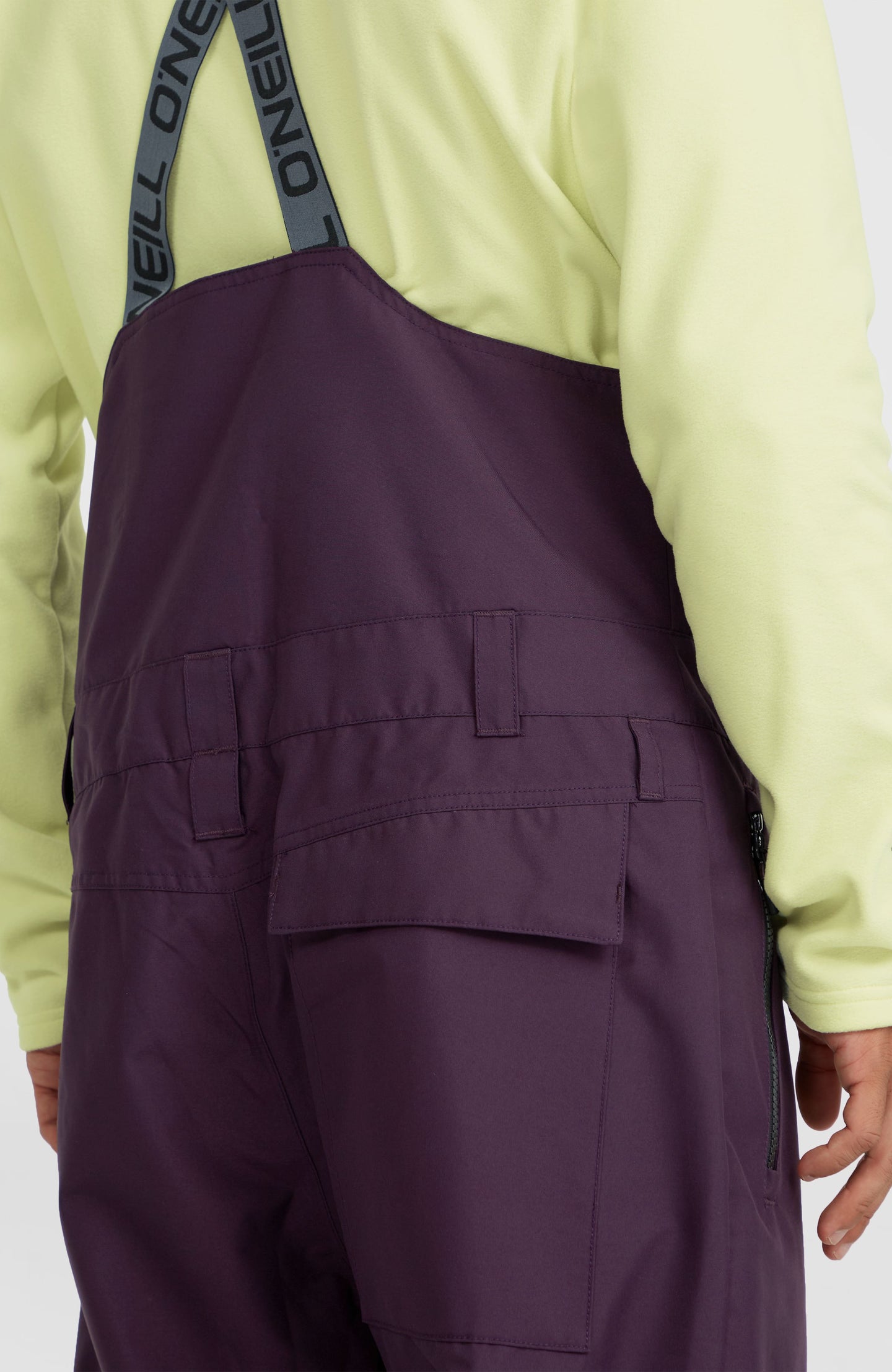 O'Riginals Bib Loose Snow Pants - Aubergine