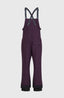 O'Riginals Bib Loose Snow Pants - Aubergine