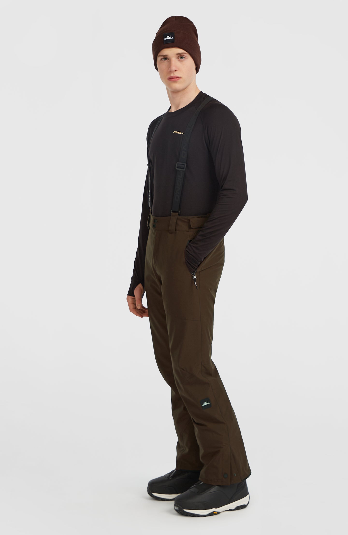 Fwc'Cruz Suspender Snow Pants - Coffee Bean