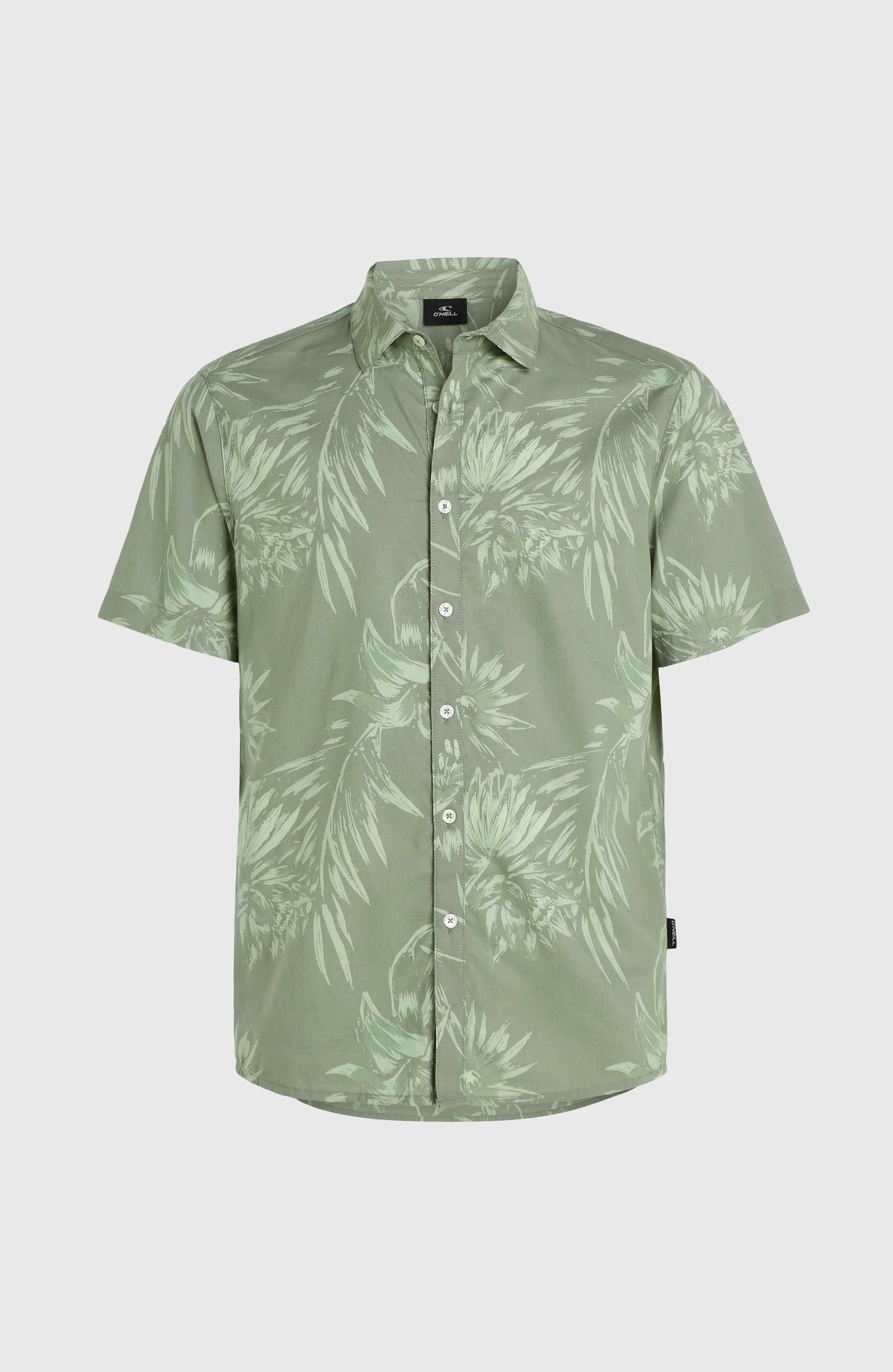 Mix & Match Floral Shirt - Green Tonal Tropicana