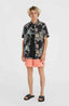 Mix & Match Floral Shirt - Black Tropicana