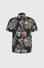 Mix & Match Floral Shirt - Black Tropicana