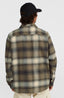 O'Neill Flannel Check Shirt - Brown Check Small