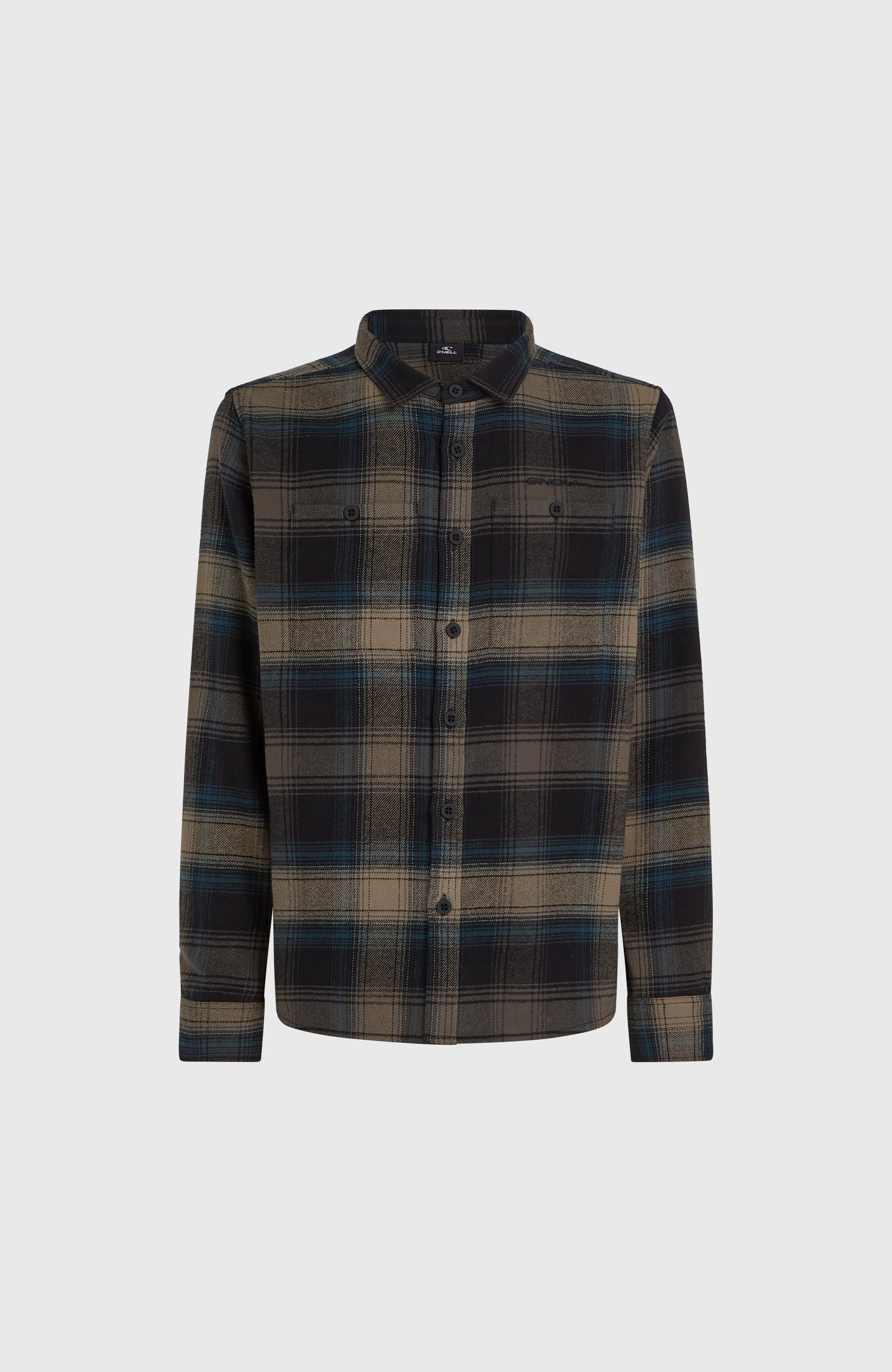 O'Neill Flannel Check Shirt - Black Check Small
