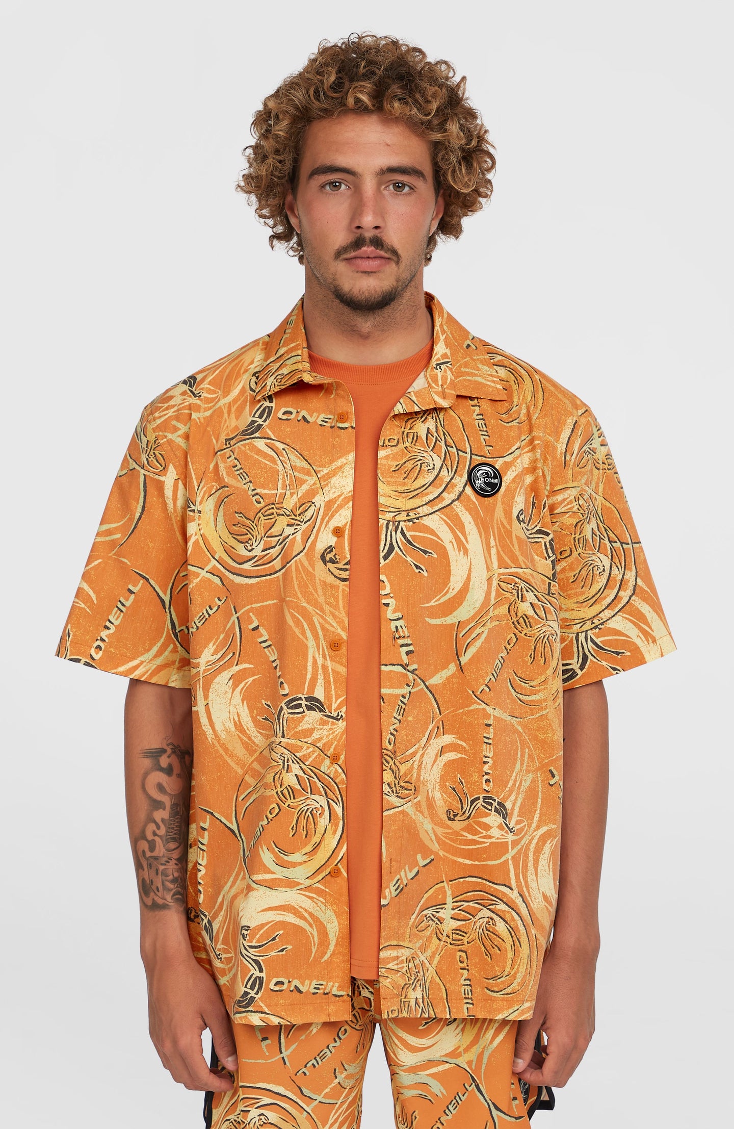 O'Riginals Upf50 S/Slv Shirt - Orange Originals