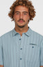 O'Neill Jacquard Stripe Shirt - Blue Cali Stripe