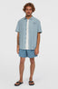 O'Neill Jacquard Stripe Shirt - Blue Cali Stripe