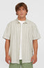 O'Neill Jacquard Stripe Shirt - Beige Cali Stripe