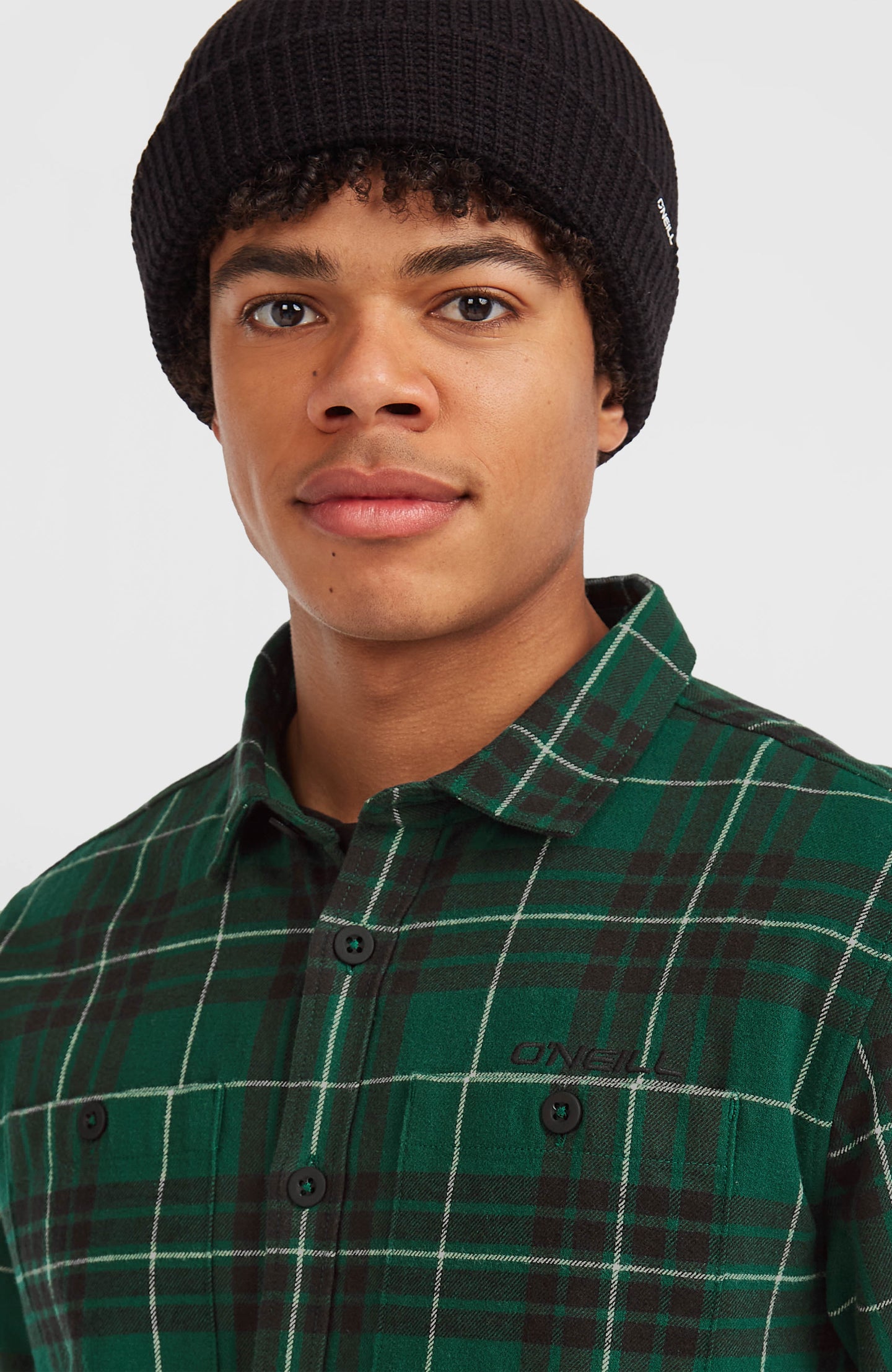O'Neill Must-Have Flannel Shirt - Green Flannel Check