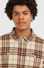 O'Neill Must-Have Flannel Shirt - Beige Flannel Check