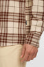 O'Neill Must-Have Flannel Shirt - Beige Flannel Check