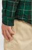 O'Neill Must-Have Fleece Lined Shirt - Green Flannel Check