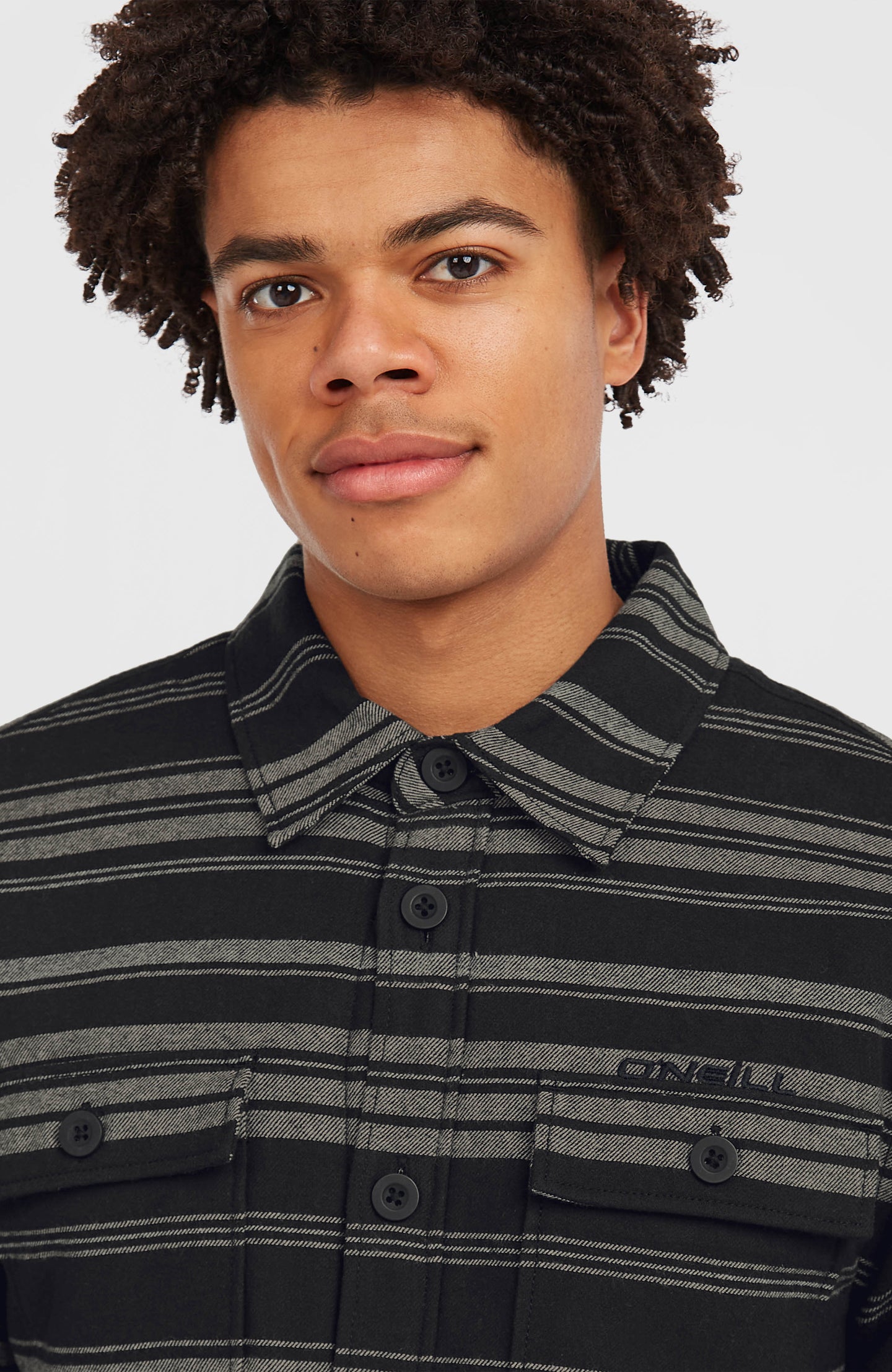 O'Neill Must-Have Fleece Lined Shirt - Black Bavaro