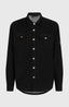O'Riginals Corduroy Fleece Lined Overshirt - Black Out
