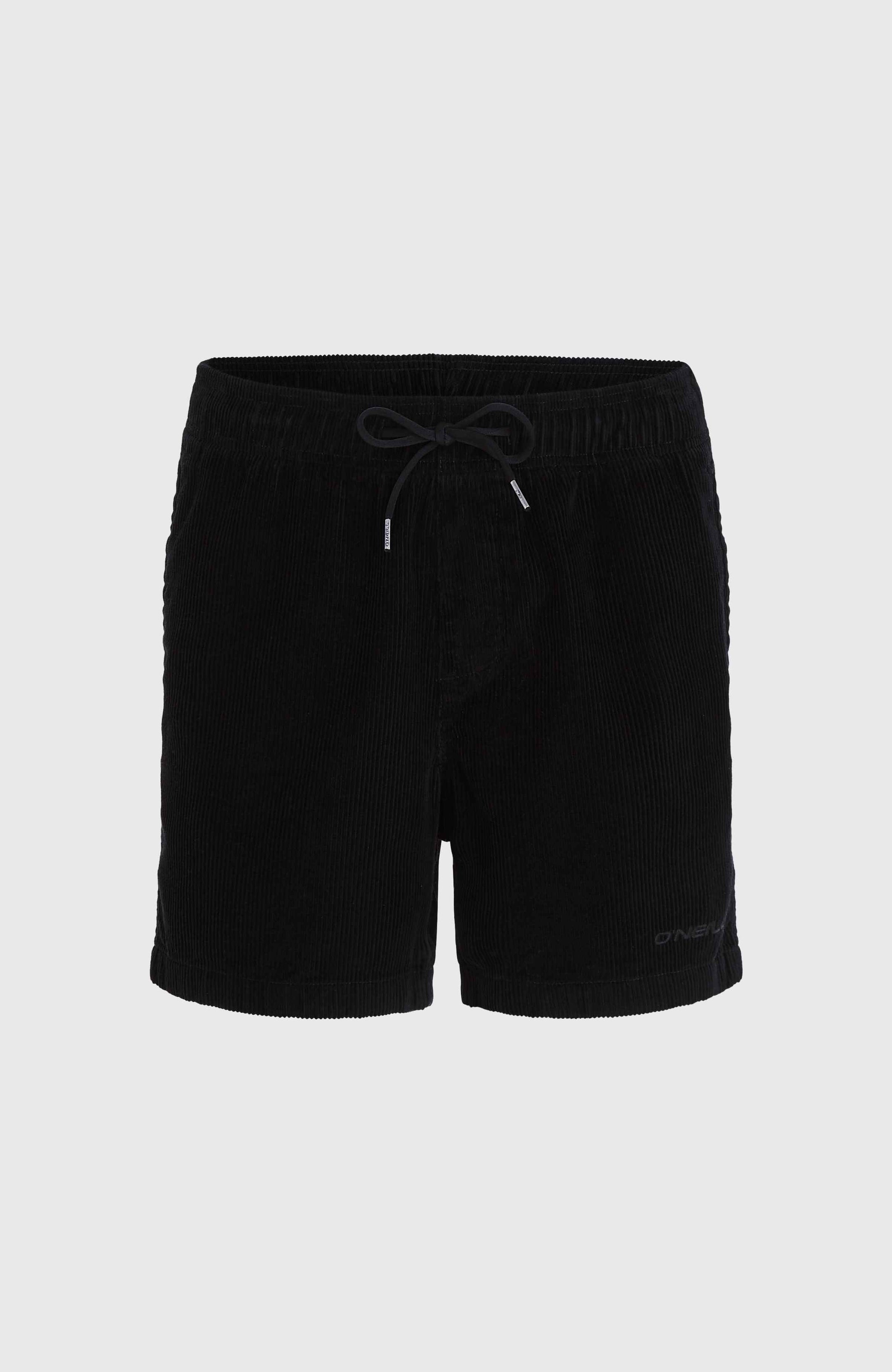 Mix & Match Cord Shorts - Black Out