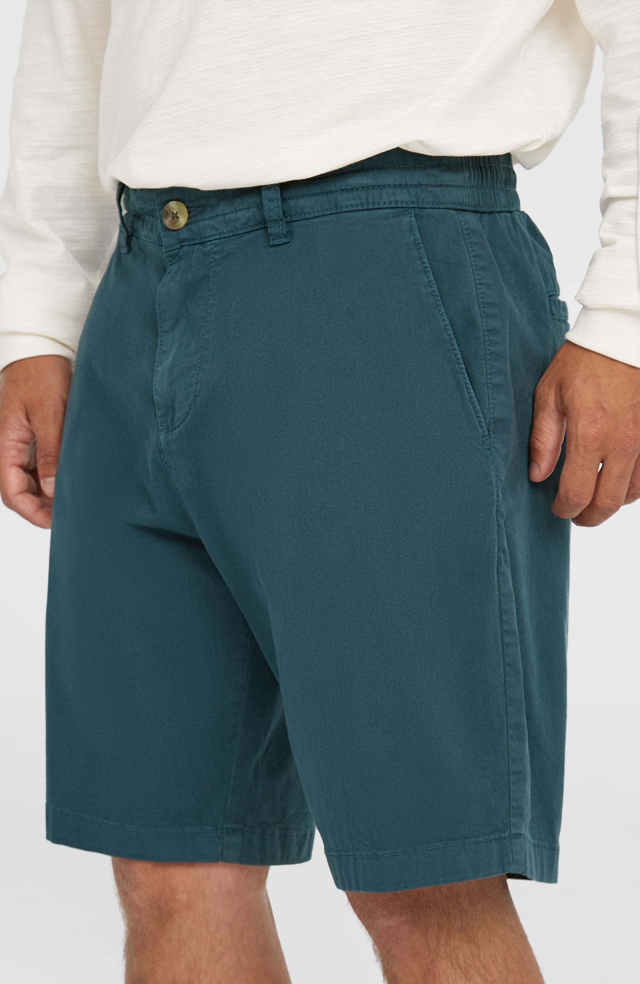 Essentials Chino Shorts - Alma Steel