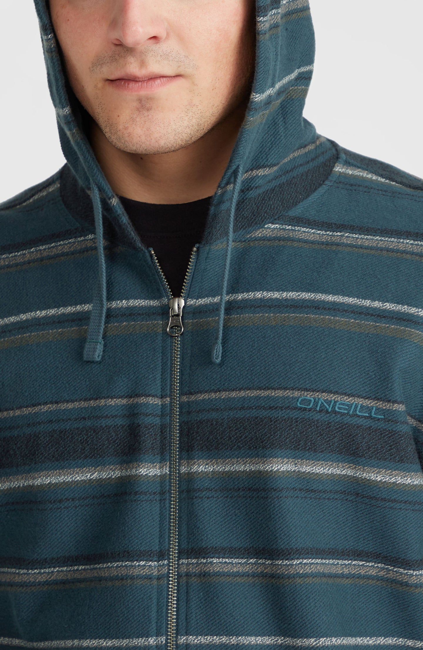 O'Neill Bavaro Fz Hoodie - Blue Ikat Stripe