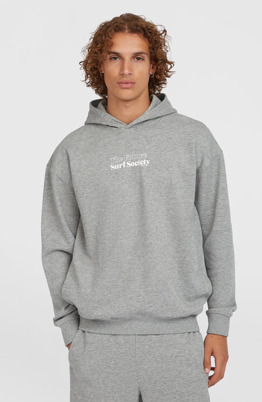 The Future Surf Society Hoodie - Silver Melee