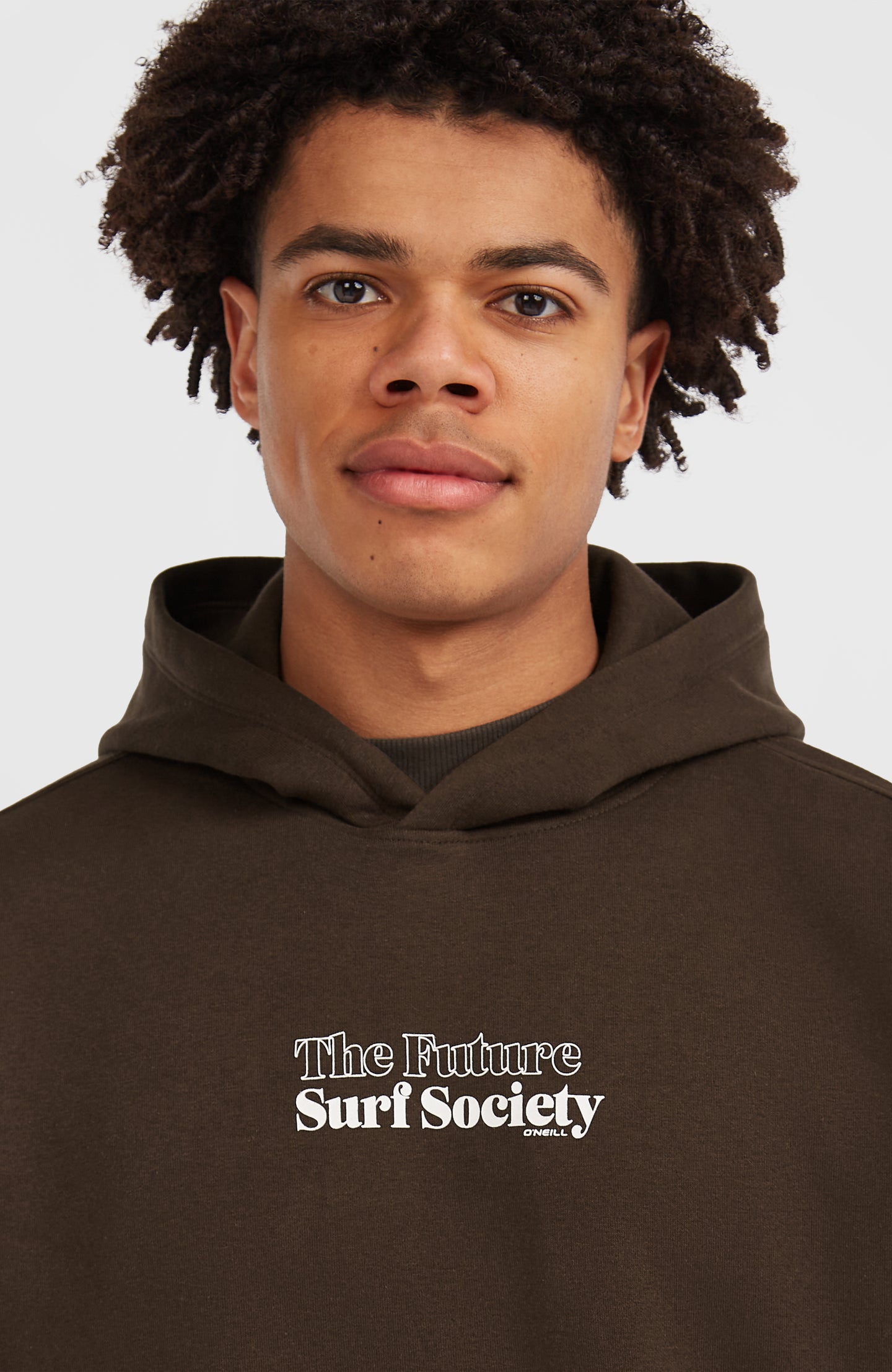 The Future Surf Society Hoodie - Coffee Bean