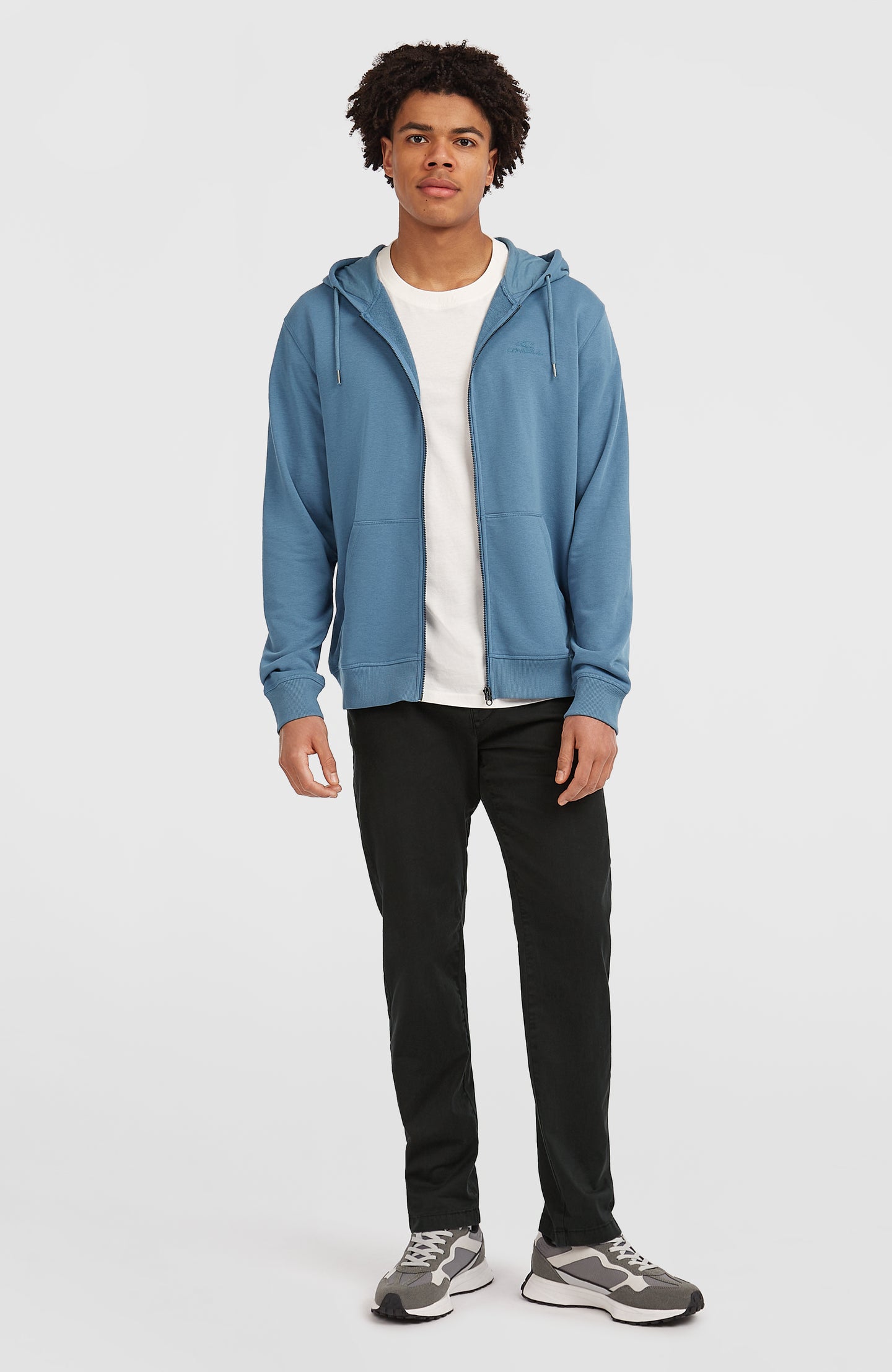 O'Neill Small Logo Fz Hoodie - Mozart Blue