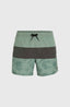 Mix & Match Cali Block 15'' Swim Shorts - Green Vintage Surfer