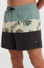 Mix & Match Cali Block 15'' Swim Shorts - Beige Venice Beach