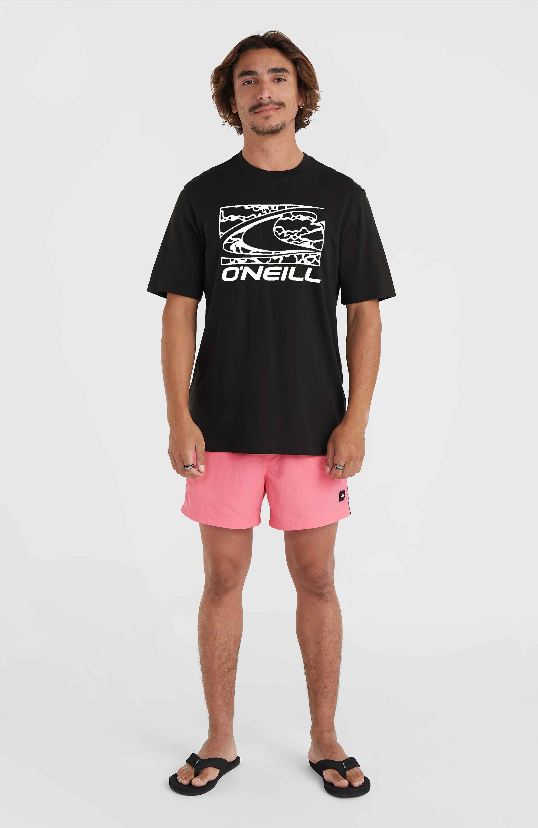 Jack O'Neill Vert Retro 14'' Swim Shorts - Perfectly Pink